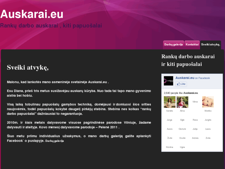 www.auskarai.eu