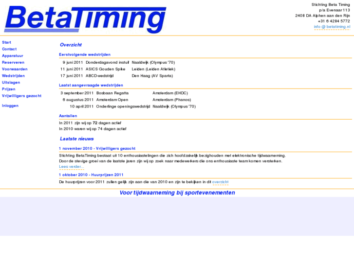 www.betatiming.nl