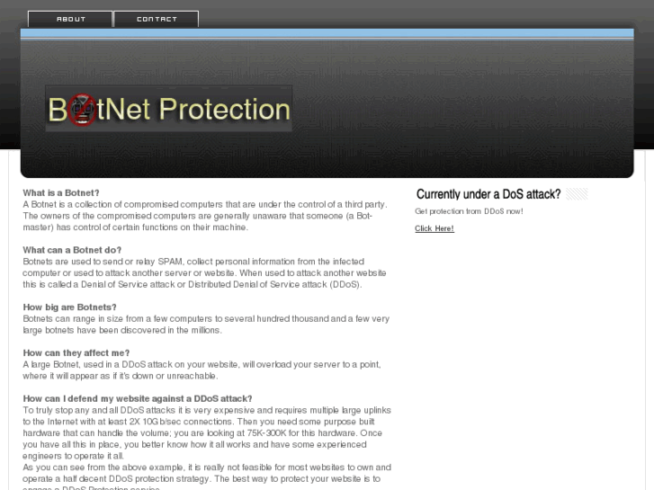 www.botnetprotection.net