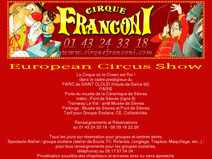 www.circusfranconi.com