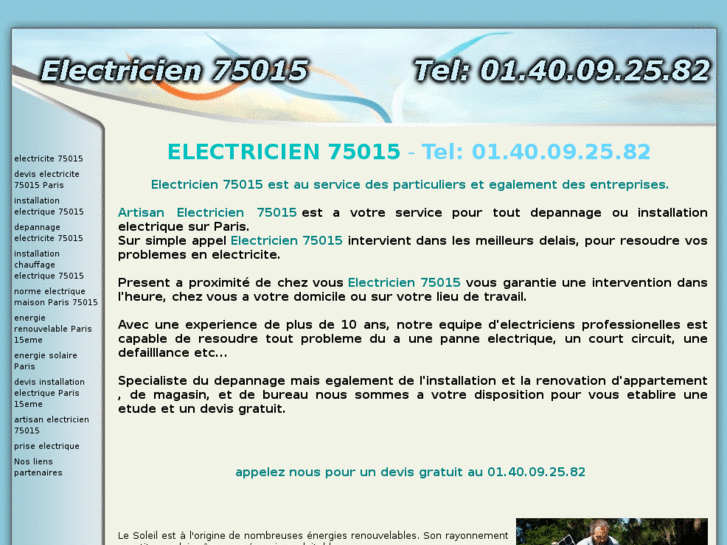 www.electricien75015.com