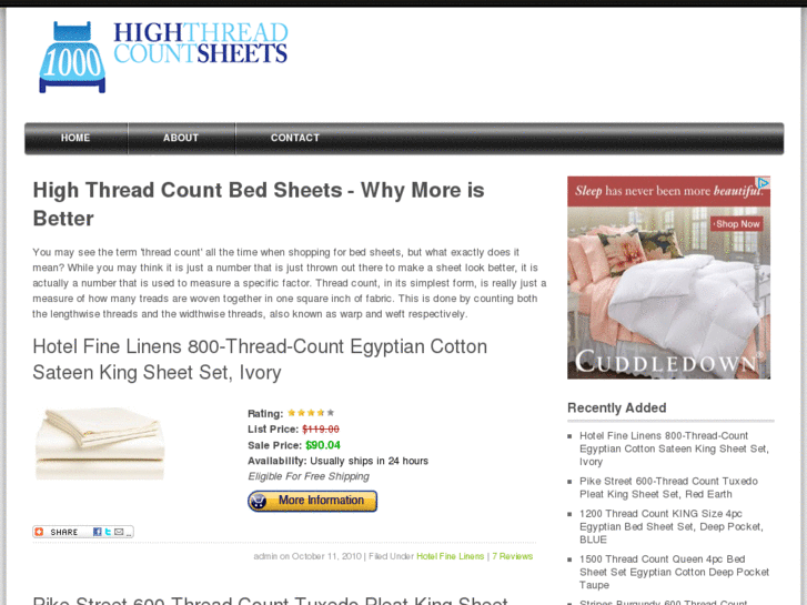 www.highthreadcountsheets.net