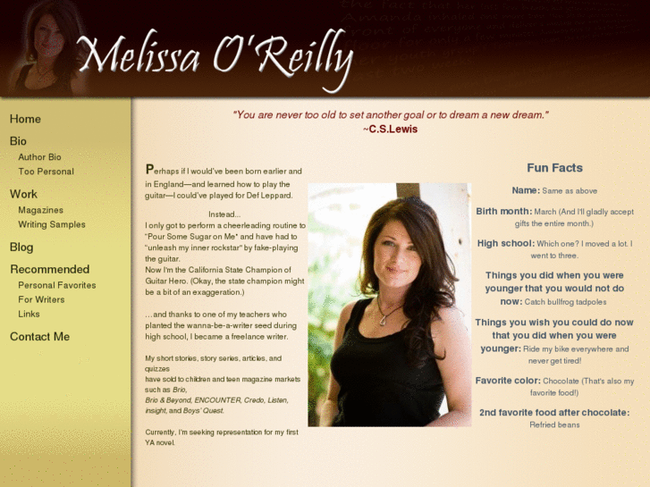 www.melissaoreilly.com