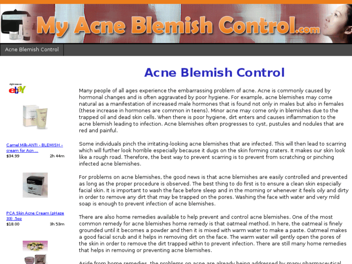 www.myacneblemishcontrol.com