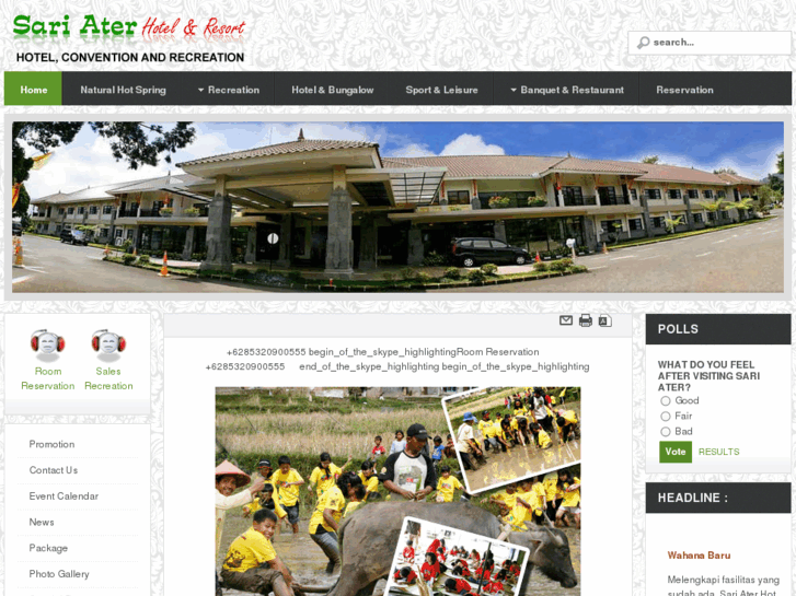 www.sariater-hotel.com