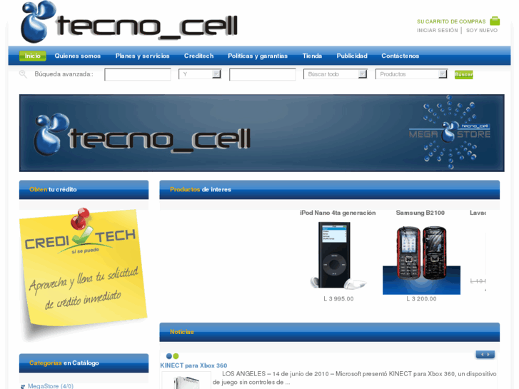 www.tecnocellhn.com