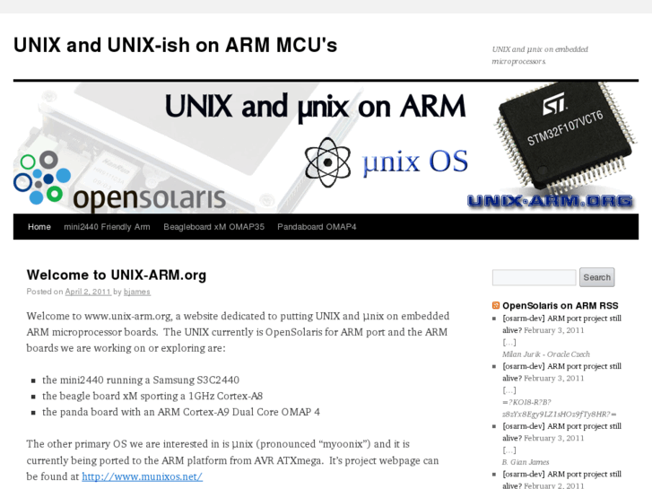 www.unix-arm.org