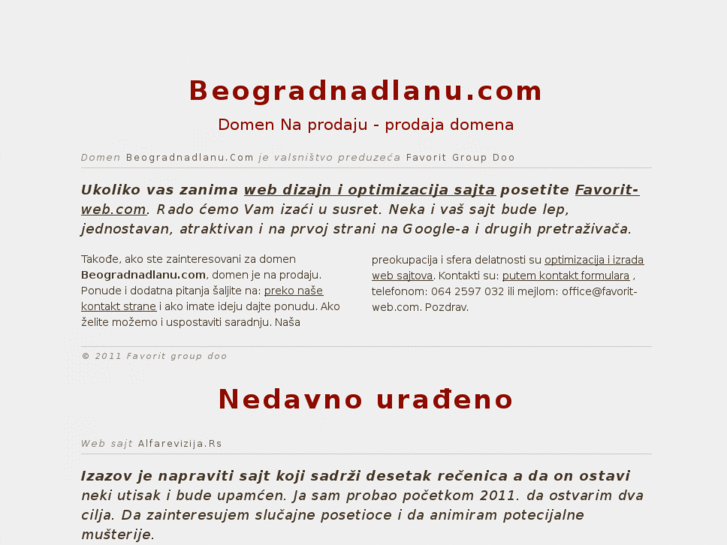 www.beogradnadlanu.com