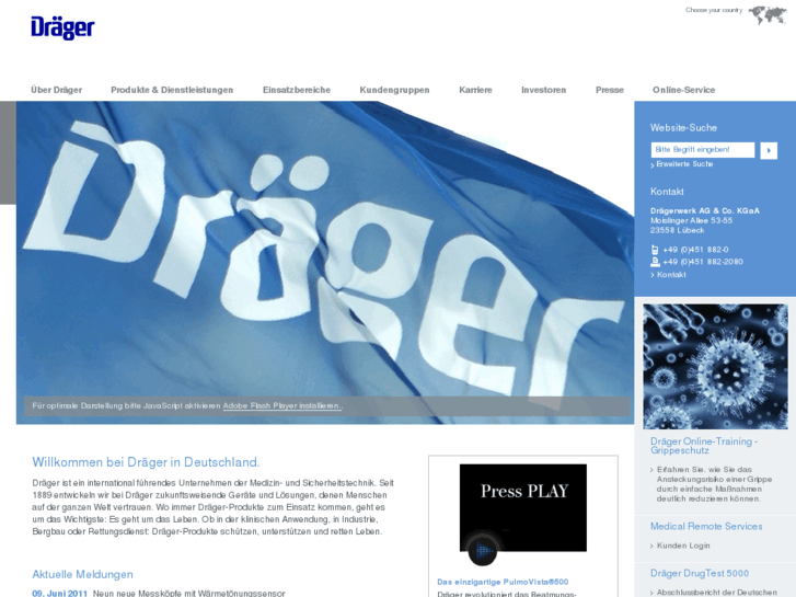 www.draeger.de