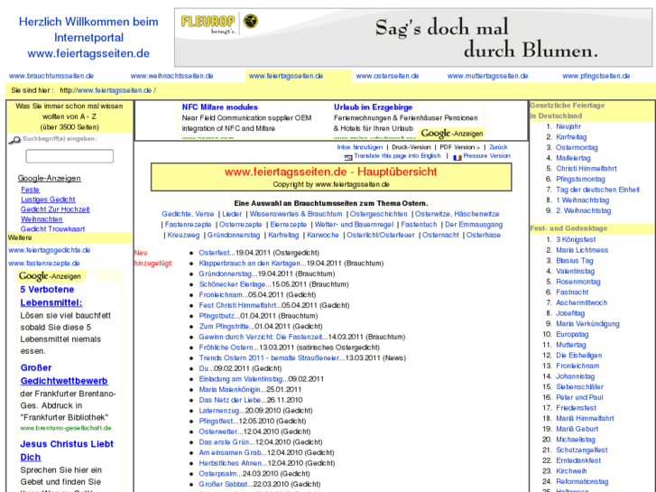 www.feiertagsseiten.de