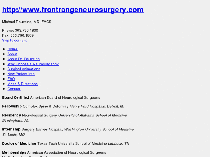 www.frontrangebrainandneurospine.com