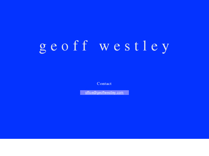 www.geoffwestley.net