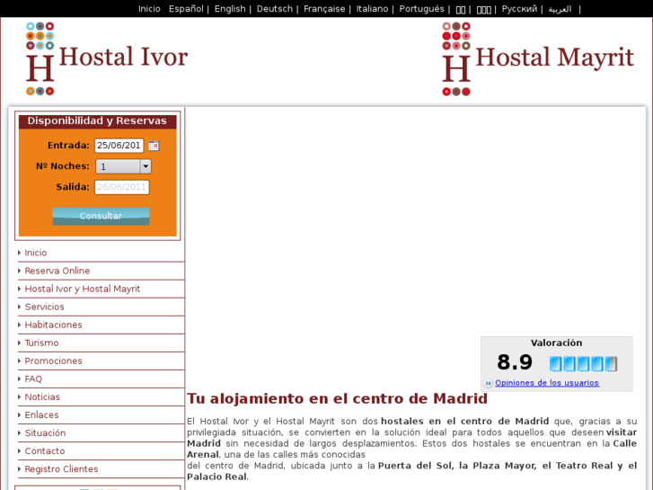 www.hostalivor.com