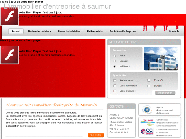 www.immobilier-entreprise-saumur.com