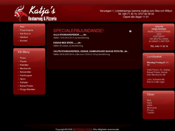 www.katjas-pizza.com