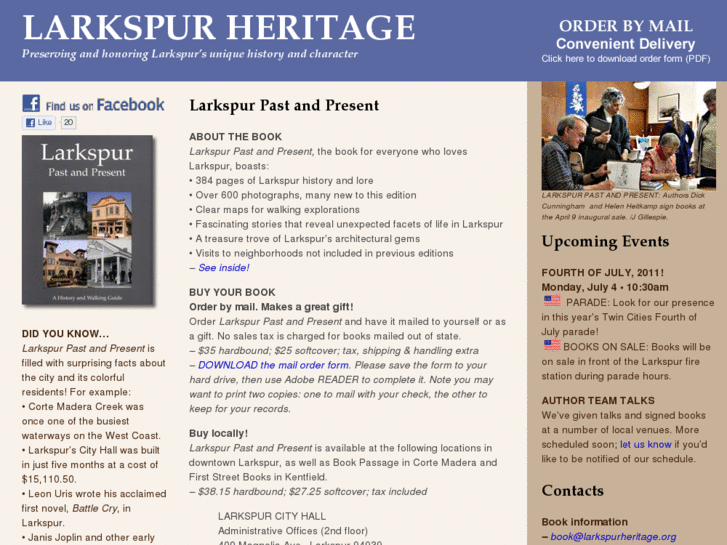 www.larkspurheritage.org