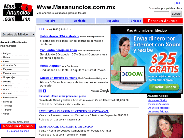 www.masanuncios.com.mx