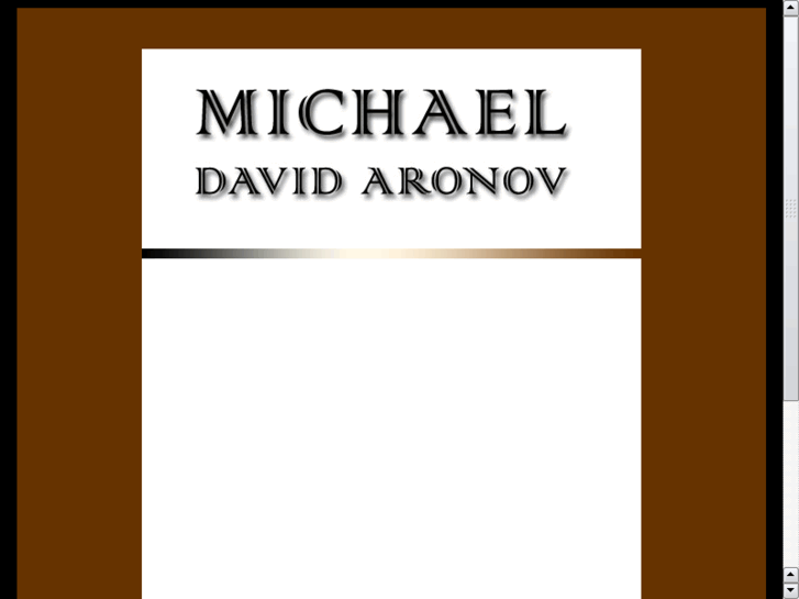 www.michaelaronov.com