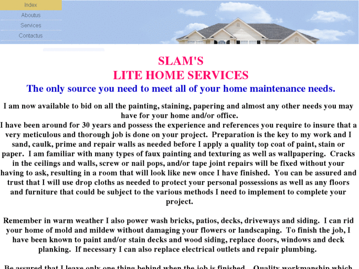 www.slamslitehomeservices.com