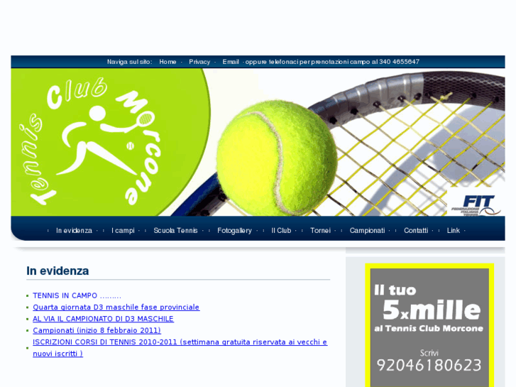 www.tennisclubmorcone.it