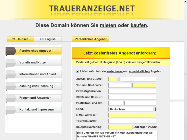 www.traueranzeige.net