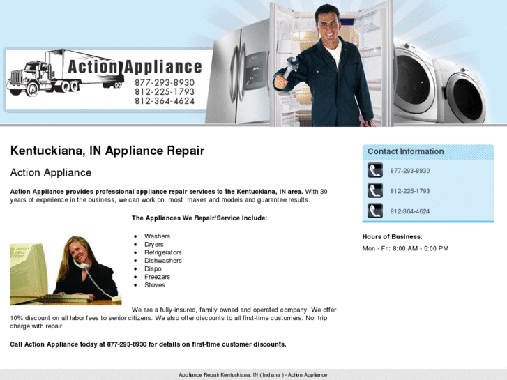 www.actionapplianceserviceandrepair.com