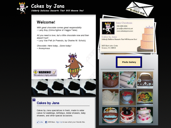 www.cakesbyjana.com