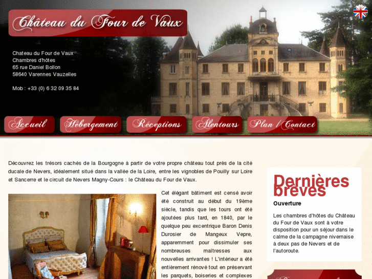 www.chateaudufourdevaux.com