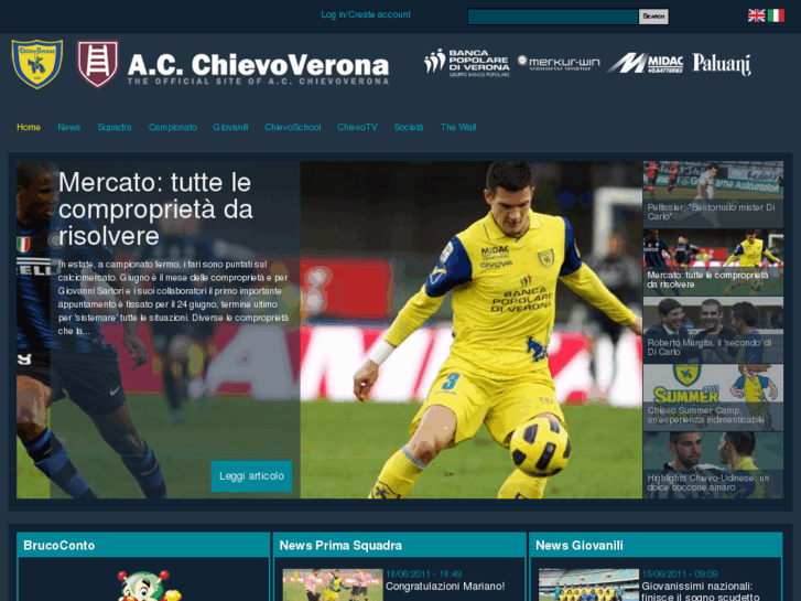 www.chievocalcio.tv