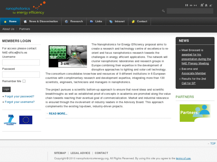 www.nanophotonics4energy.eu