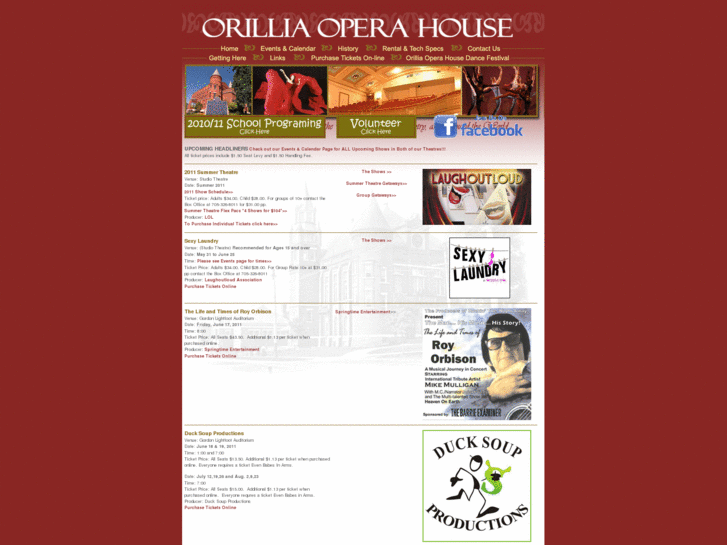 www.orilliaoperahouse.ca