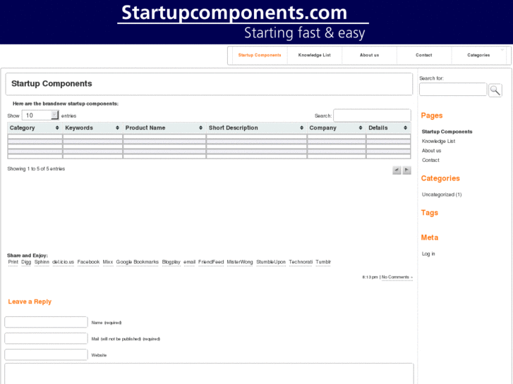 www.startupcomponents.com
