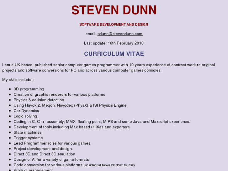 www.stevendunn.com