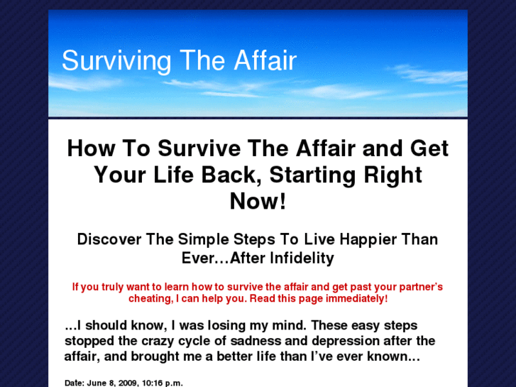 www.survivingtheaffair.com