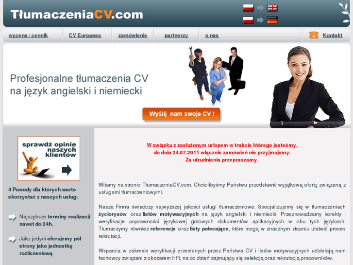 www.tlumaczeniacv.com