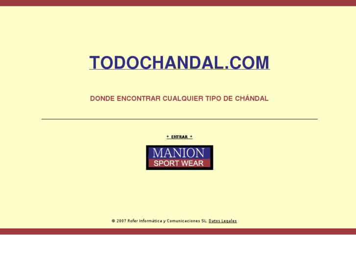 www.todochandal.com