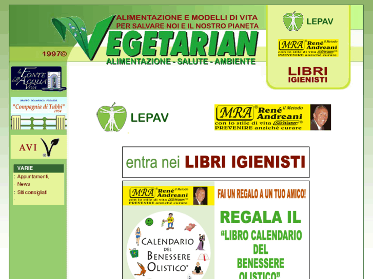 www.vegetarian.it