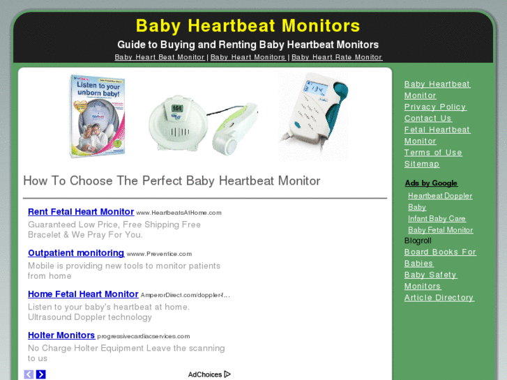 www.babyheartbeatmonitors.net