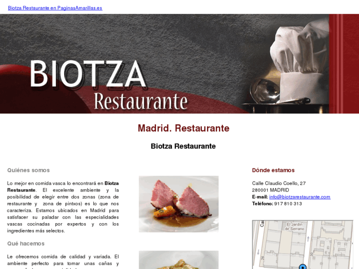 www.biotzarestaurante.com
