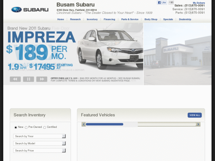 www.busamsubaru.com