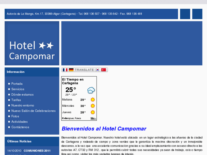 www.campomarhotel.es