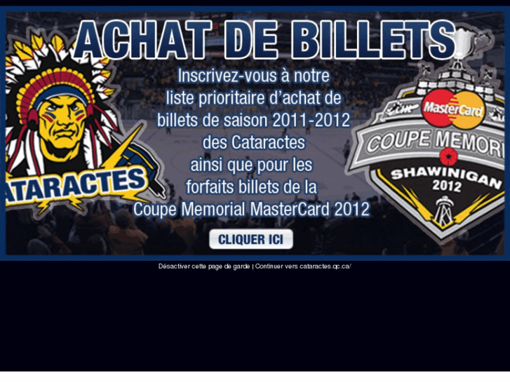 www.cataractes.qc.ca