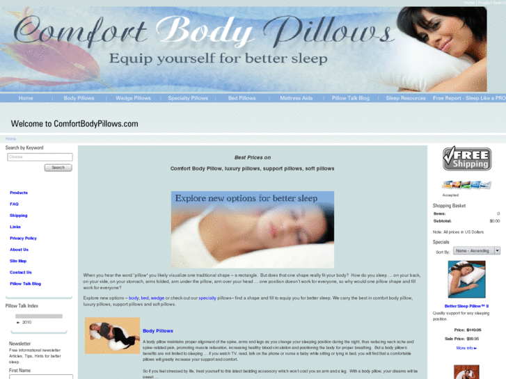 www.comfortbodypillows.com