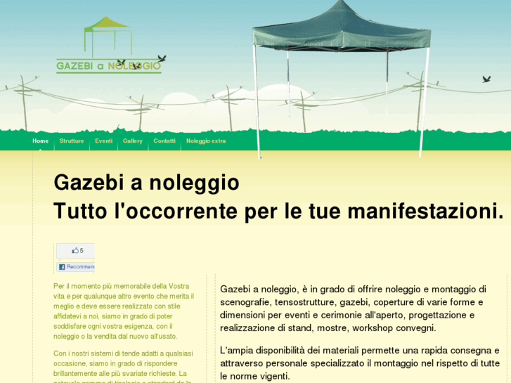 www.gazeboanoleggio.com