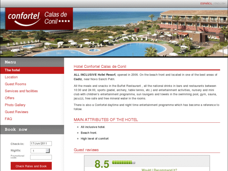 www.hotelcalasdeconil.com