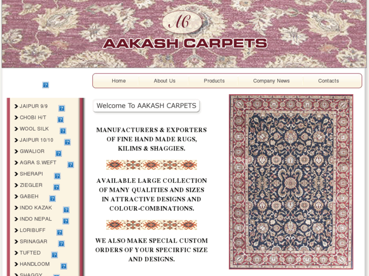 www.indiancarpetcompany.com