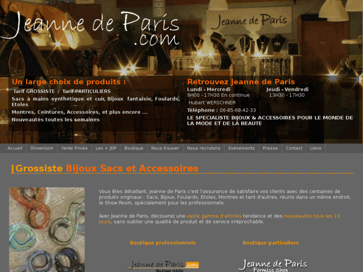 www.jeanne-de-paris.com
