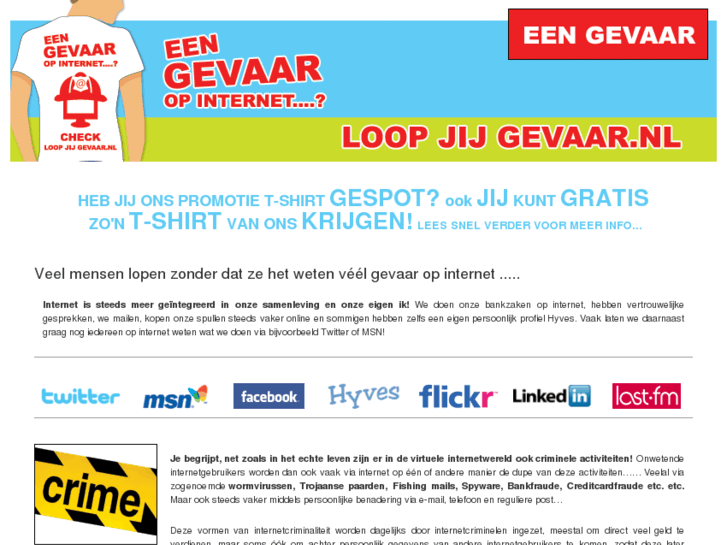 www.loopjijgevaar.nl