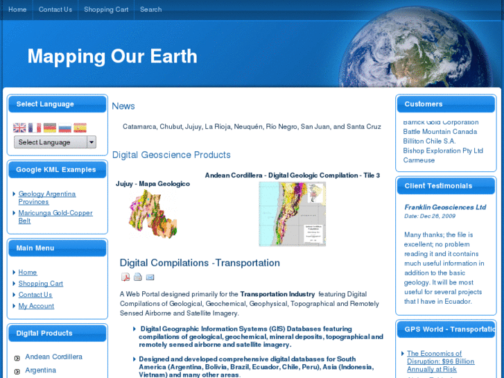 www.mappingourearth.com