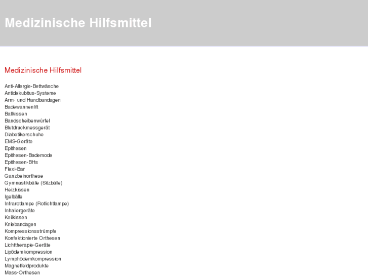 www.medizinische-hilfsmittel.com